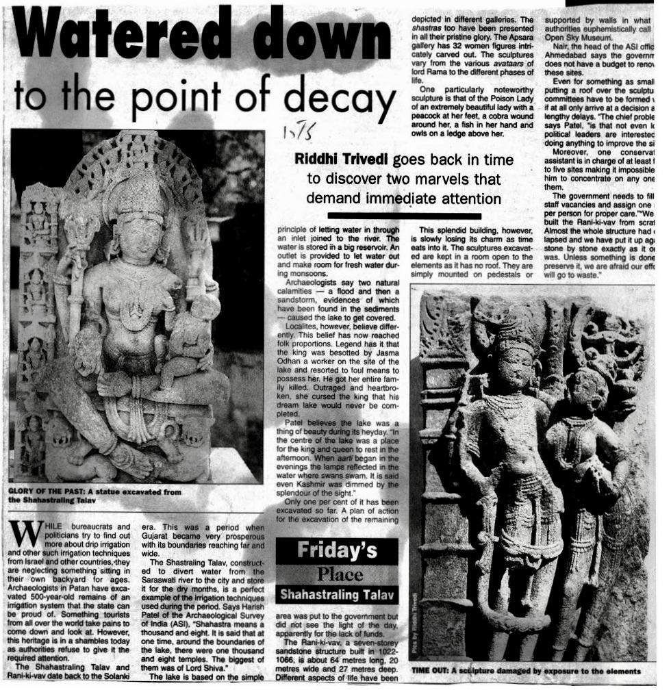 Scanned original clip of Watered Down to the Point of Decay